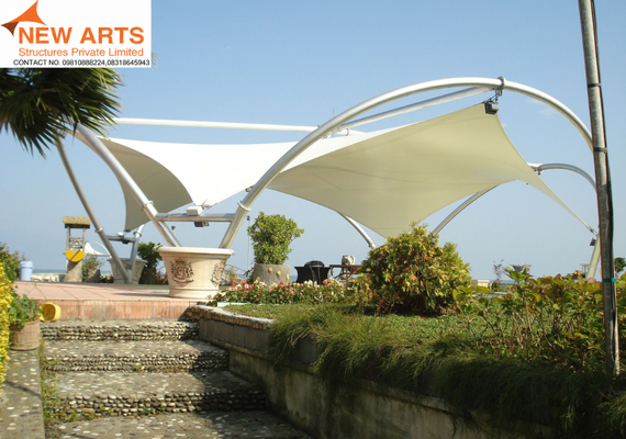 tensile roof structure