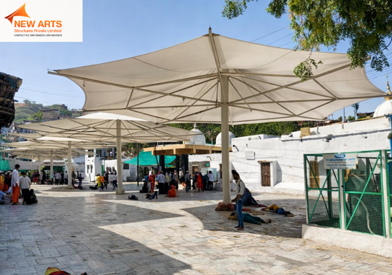 Modern Tensile Car Parking Structure